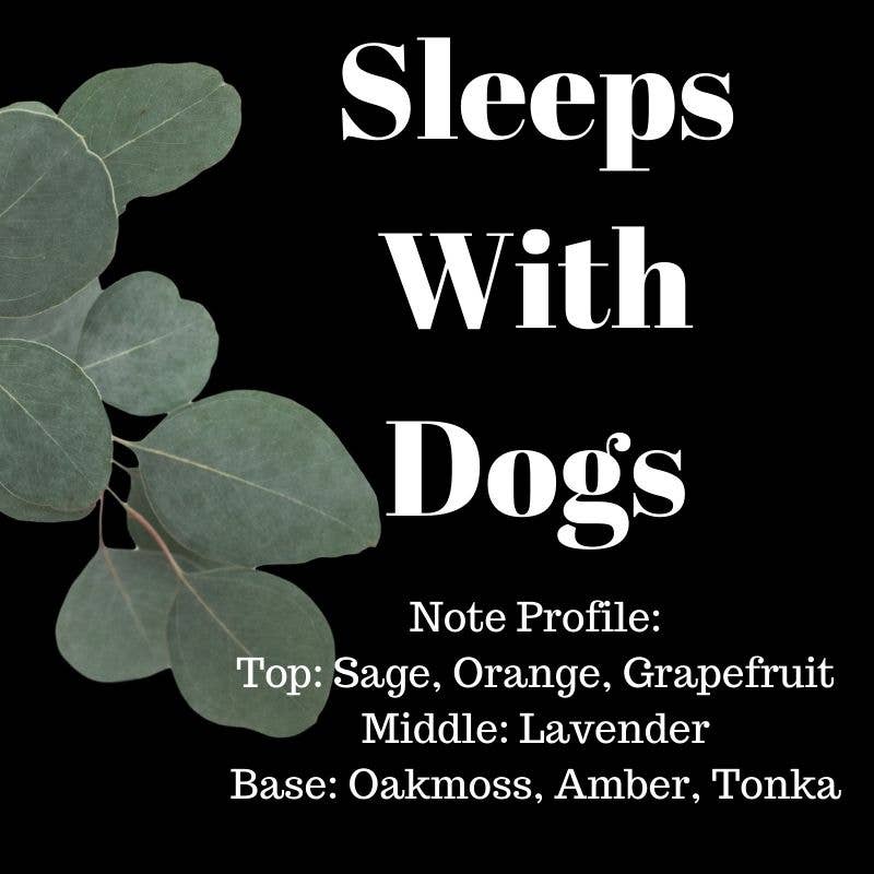 Kinfolk of Mine - Wholesale Jar/Filled Candle - Sleeps With Dogs 9oz Candle3