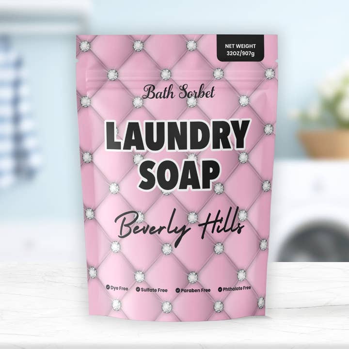 Beverly Hills Laundry Soap for wholesale by Bath Sorbet