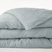 COPRIPIUMINO 260 x 240 cm SOLINE Azzurro per la vendita all'ingrosso da parte di L'effet Papillon