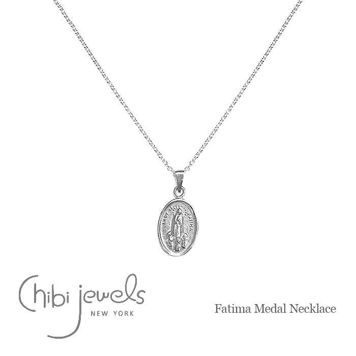 Fatima-Medaillon-Halskette (Silber) für den Großhandel von Chibi Jewels