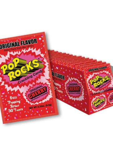 Pop Rocks Original Cherry 24 Count for wholesale by Mr. YuYu's Chililicious Candy