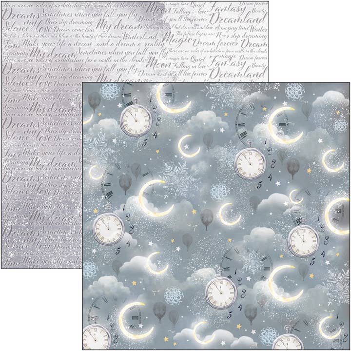 Ecstasy Crafts Distributing - Wholesale Scrapbook - Dreamland Pad 8x8 12/Pkg9