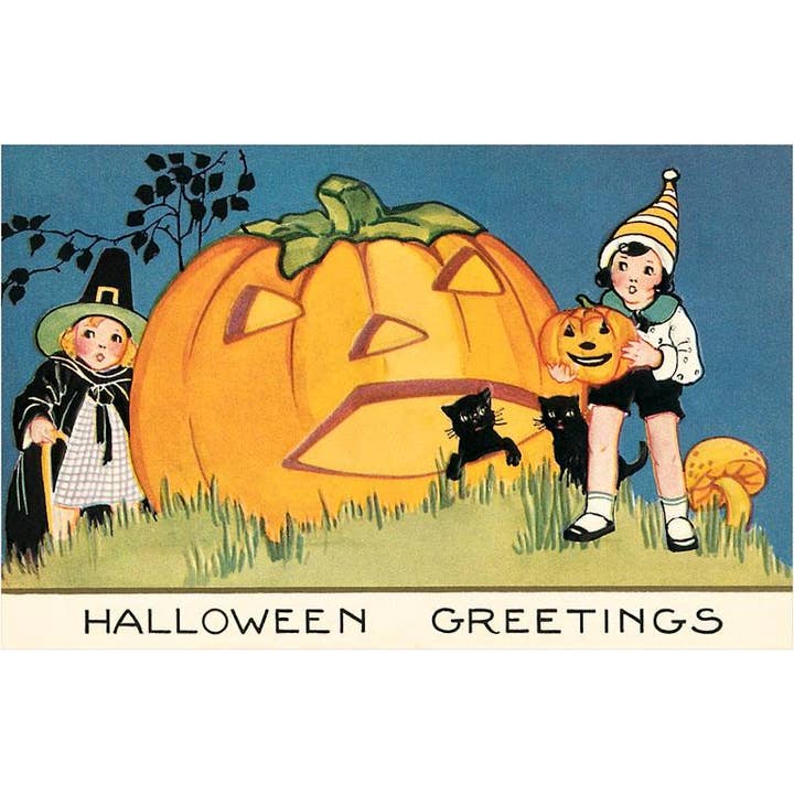 Gratulationskort HW-152 Barn med Jättepumpa för wholesale av Found Image Press