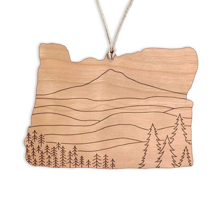 Forever Northwest - Wholesale Ornament - Mt. Hood Christmas Ornament0