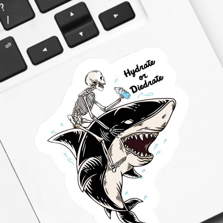 Ace the Pitmatian Co - Vendita all'ingrosso Adesivo - Adesivo squalo idratato o diedrato1