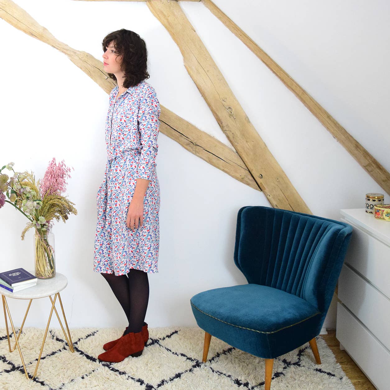 COUSETTE - Vendita all'ingrosso Vestito - Donna - Cartamodello per abito o camicia Cachette10