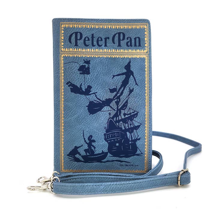 Peter Pan Book Clutch Bag for wholesale by COMECO INC