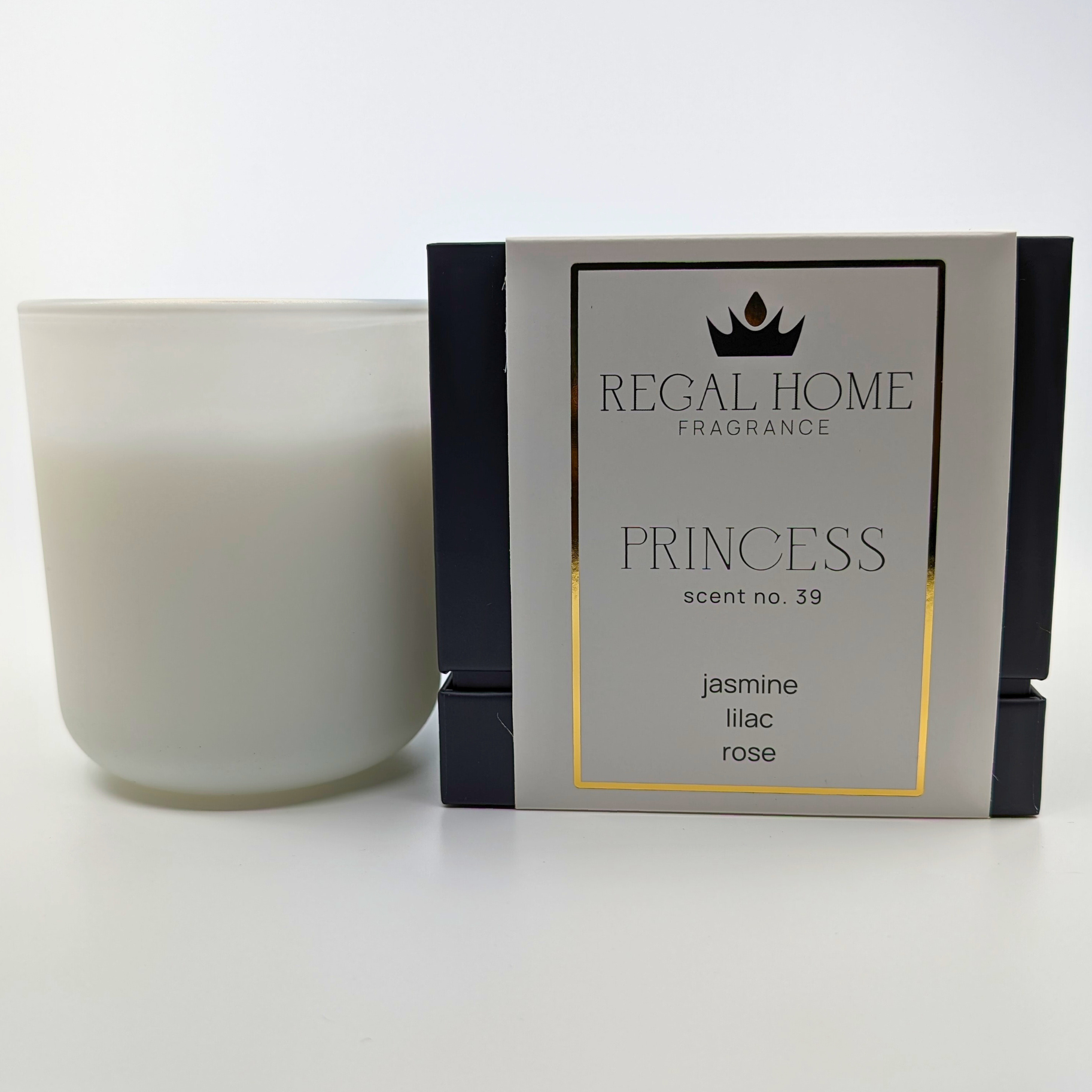 Noble Crown Fragrances - Wholesale Jar/Filled Candle - Princess Candle1