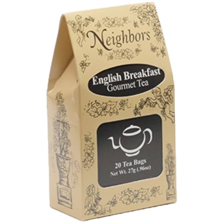 English Breakfast Tea Bags for wholesale by Neighbors Coffee - Gourmet Market
