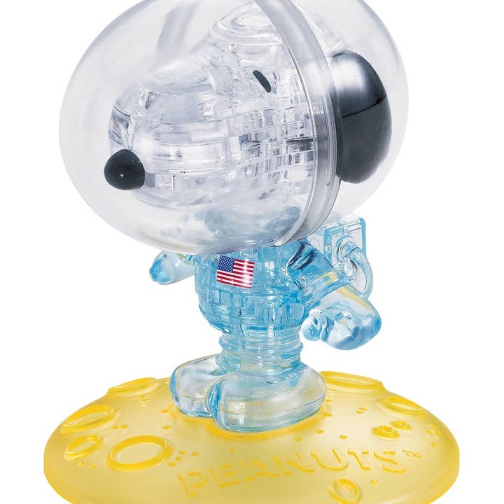 University Games - Wholesale Puzzle - Kids - Licensed Crystal Puzzle-Snoopy Astronaut