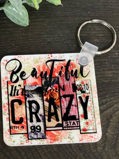 Llavero loco hermoso para venta al por mayor de CMD Wholesale