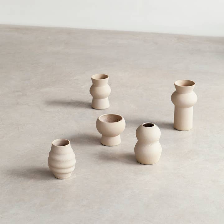 o cactuu - Wholesale Vase - Holden Glazed Cream Vase - Handmade - Christmas Decor6