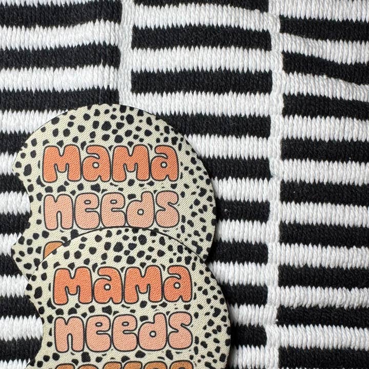 Mama heeft koffieauto onderzetter set nodig voor wholesale door SarahMackenzieStudio