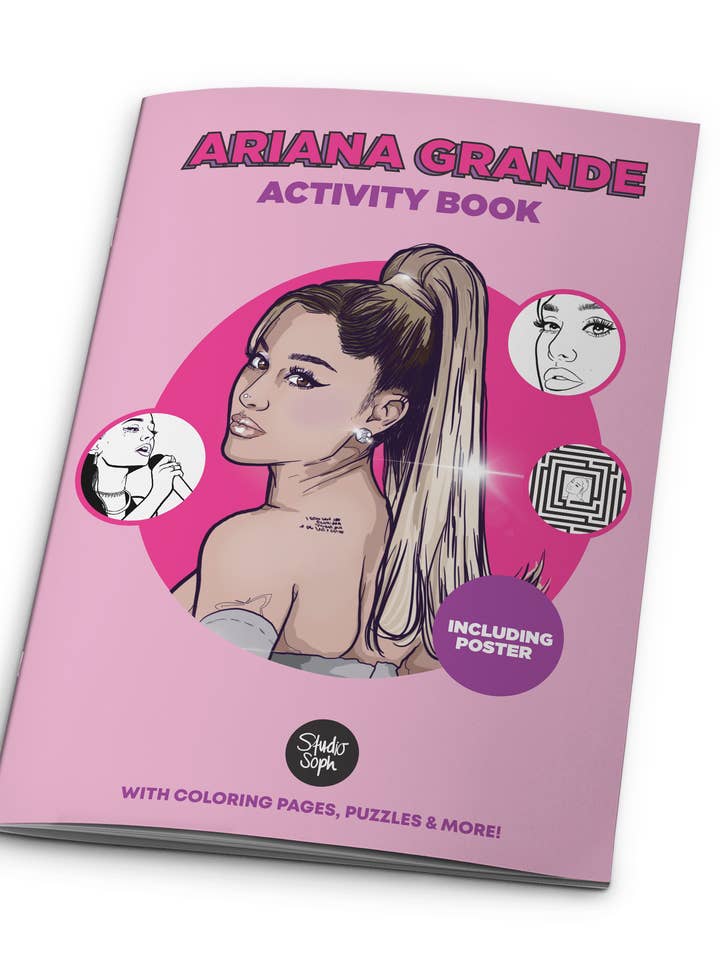 Ariana-Aktivitätsbuch für den Großhandel von Studio Soph (We Pay Your Import Fees - We Ship DDP)