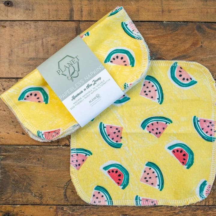 Tovaglioli Senza Carta - Angurie per la vendita all'ingrosso da parte di Planet B, Inc.