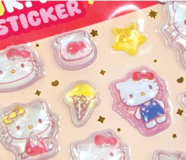 K-Wonderland - Wholesale Sticker - Sanrio Characters Tok! Tok! 3D Puffy Stickers4