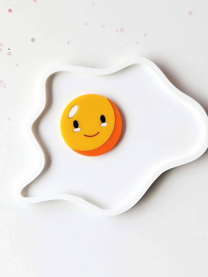 Acrylic Cute Egg Tray / Wall Art for wholesale by AALVO