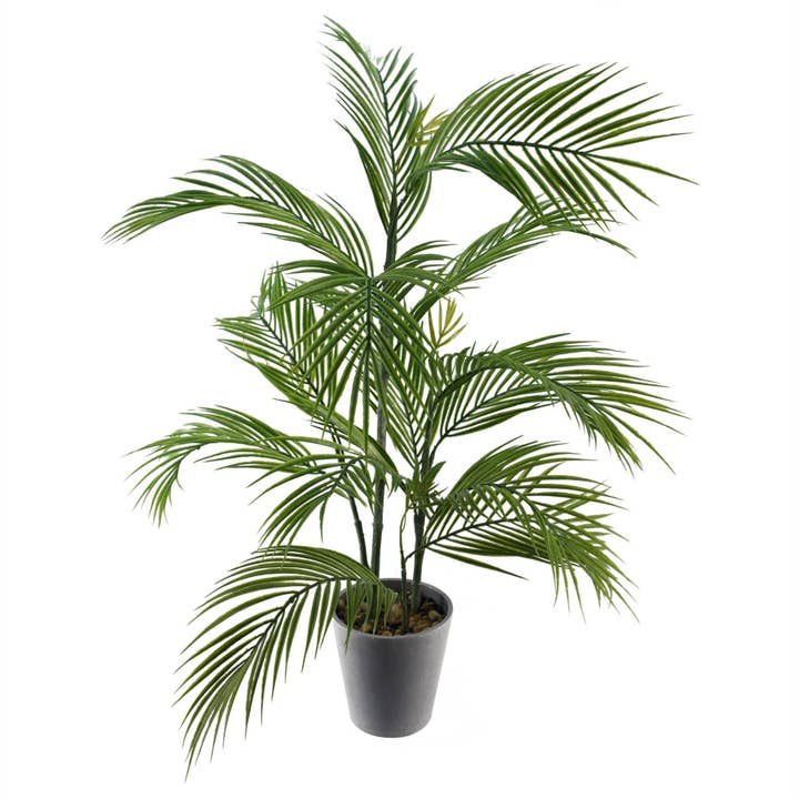 Artificial Palm Tree in Decorative Planter for wholesale by Leaf Design UK LTD