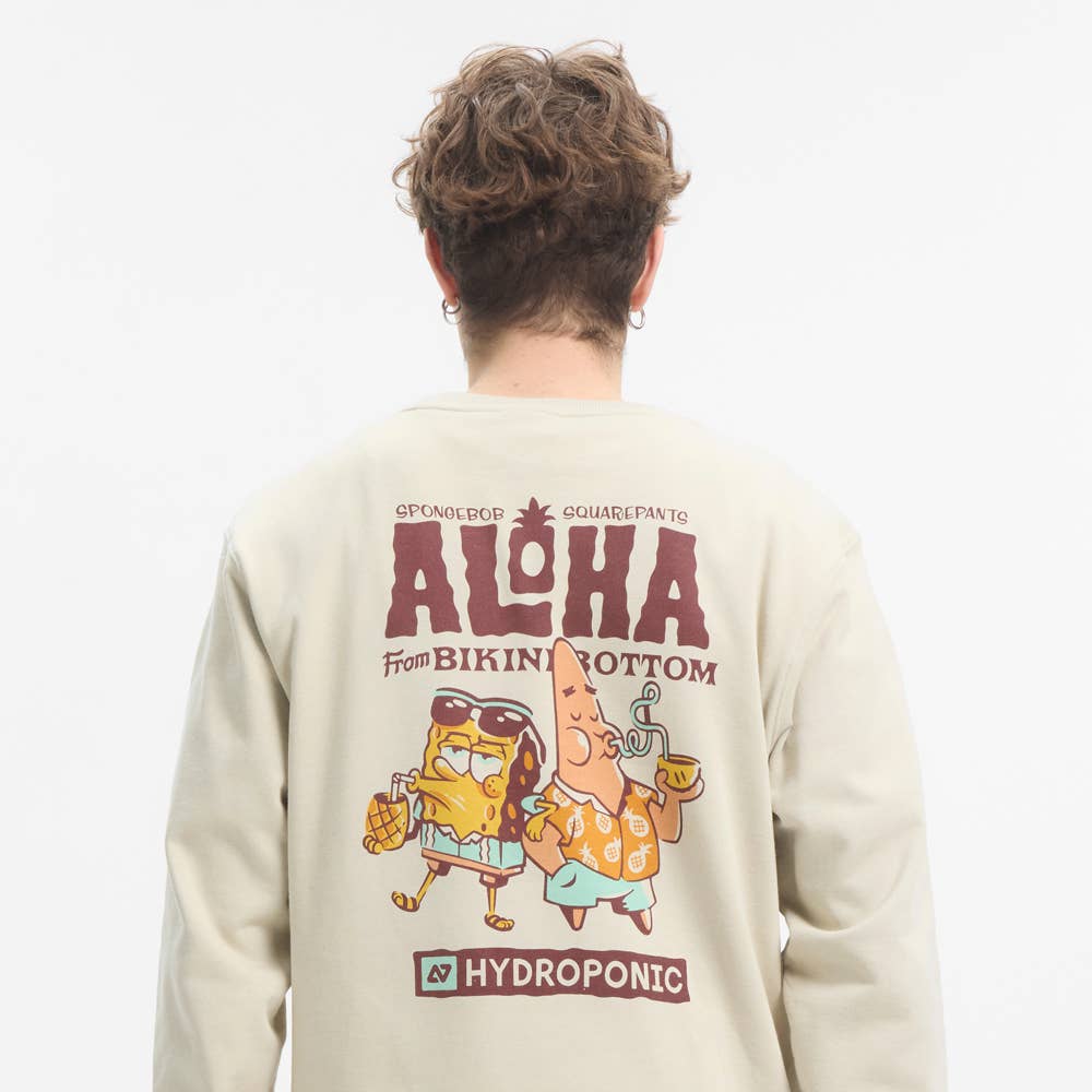 Hydroponic - Wholesale Graphic Sweatshirt - Unisex - SB Duo CW 01 - Stone1