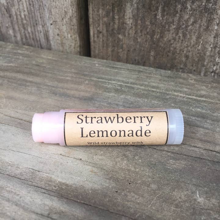 Urbanfarmergirls - Wholesale Lip Balm - Strawberry Lemonade Natural Lip Balm2