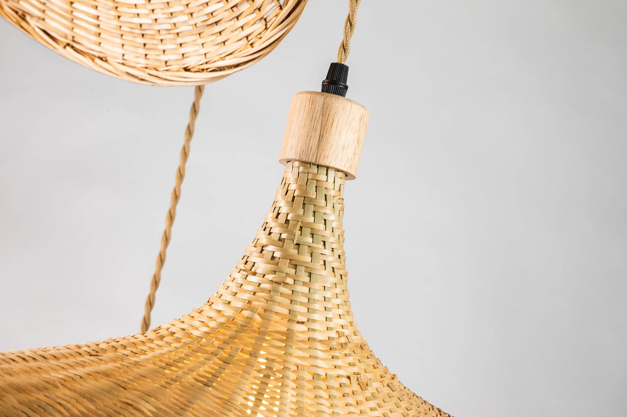 ELE Light & Decor - Wholesale Chandelier/Hanging Light - Three Lights Unique Rattan Pendant Light7