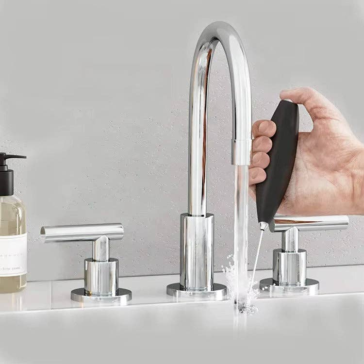 VIGOR - Wholesale Kitchen Tool/Gadget - Portable Drink Mixer Stainless Steel Drink Mixer with Frother Stand11