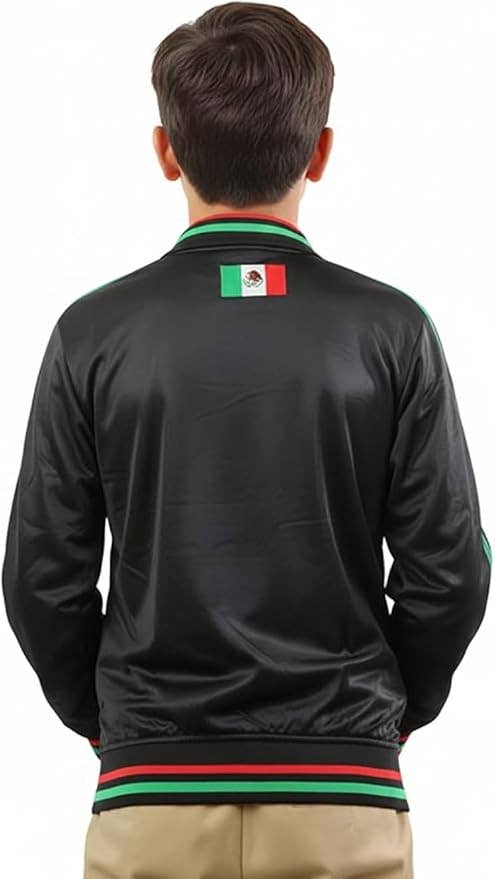Lime Tree Clothing Inc. - Wholesale Athletic Jacket - Kids - Kid's Mexico Track Jacket (2-16) - Stylish & Comfortable2