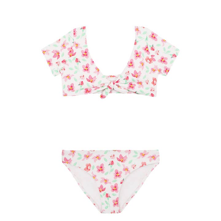 Biquíni de duas peças Romane flower junior por atacado de Chipote Pas