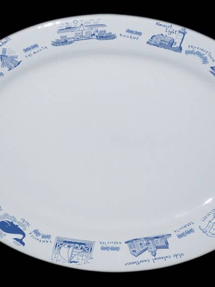 Cape Cod Oval Platter for wholesale by The Dish