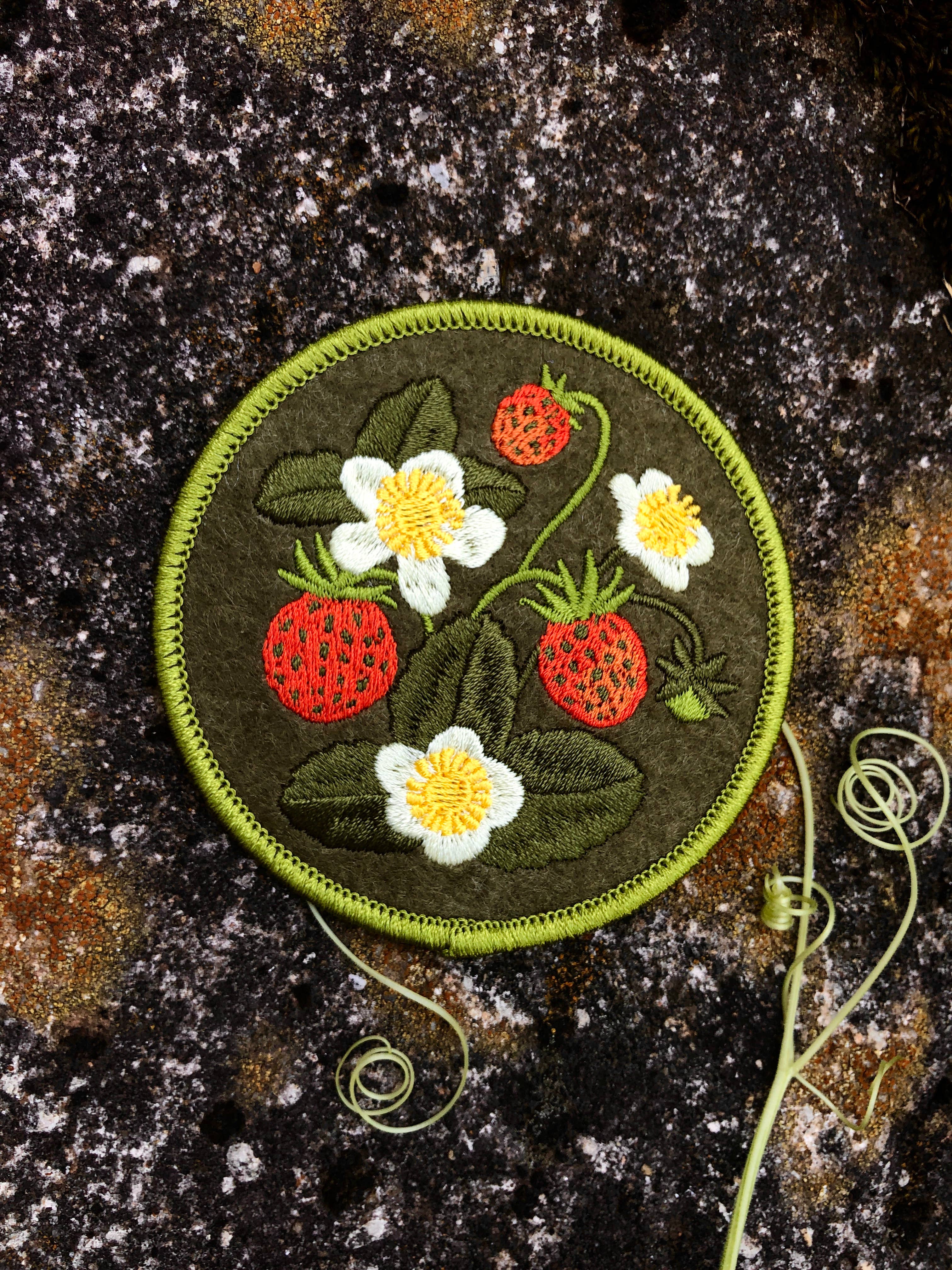 Solstice Handmade - Wholesale Patch - Strawberry Patch 0