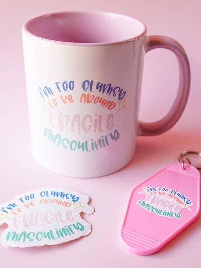 För klumpig för ömtålig maskulinitetsmugg för wholesale av Asher Grey