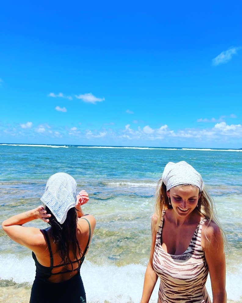 BLOCK PRINT BANDANA - MAUKA PALES COLLECTION for wholesale on Faire3