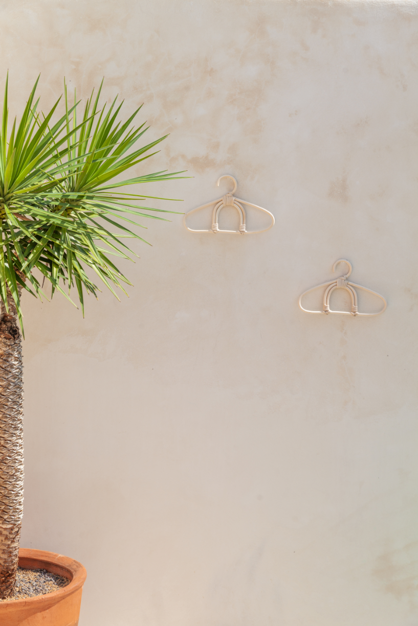 Village Thrive - Wholesale Clothes Hangers - Rainbow Rattan Hanger7