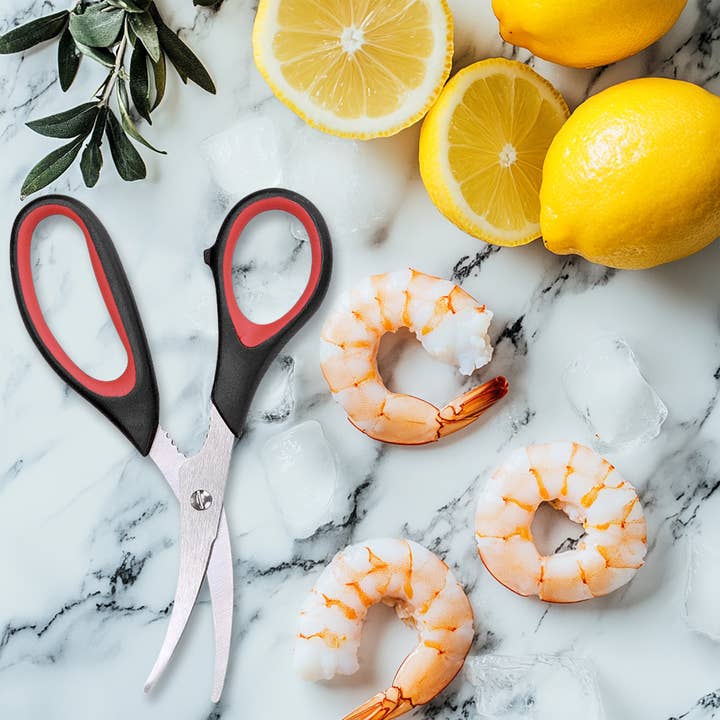 Fox Run Brands - Wholesale Kitchen/Utility Knife - Nantucket Stainless Steel Seafood Scissors and Cracker