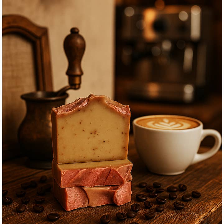 DeShawn Marie Soap Boutique - Wholesale Bar Soap - Hot Mocha Coffee Soap Loaf 3.5 lb2