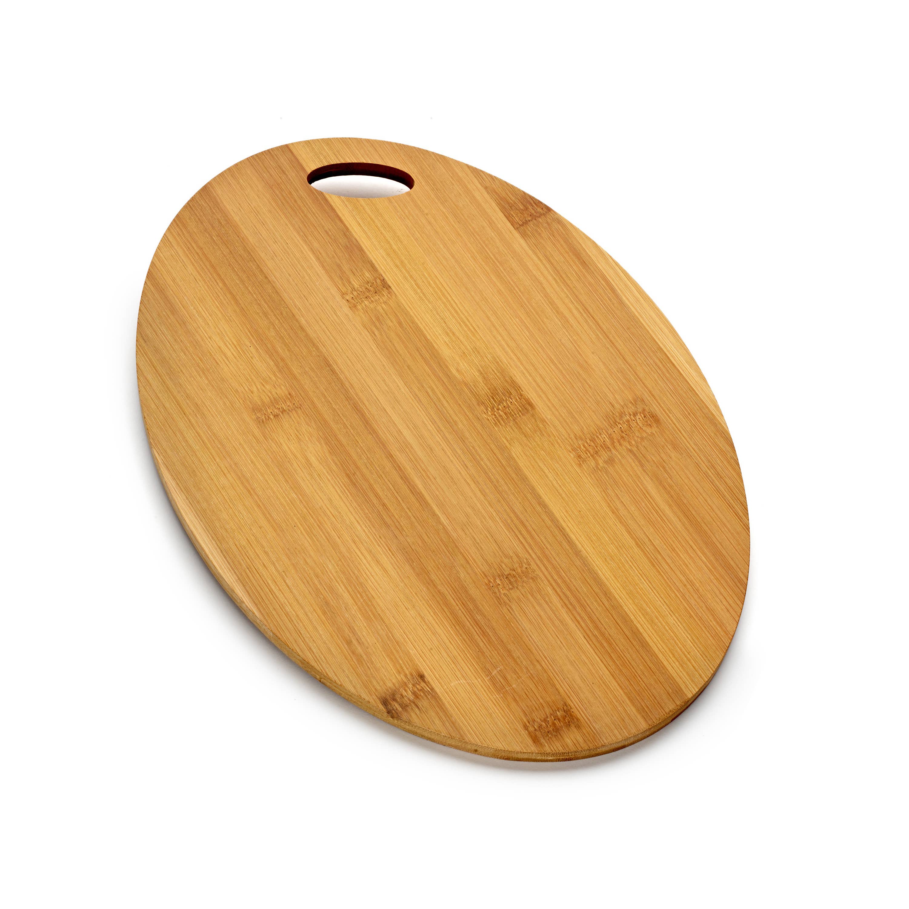 Gadsby – wholesale Flatware serving piece – Oval Bamboo Board - Wooden Serving Board - 32cm