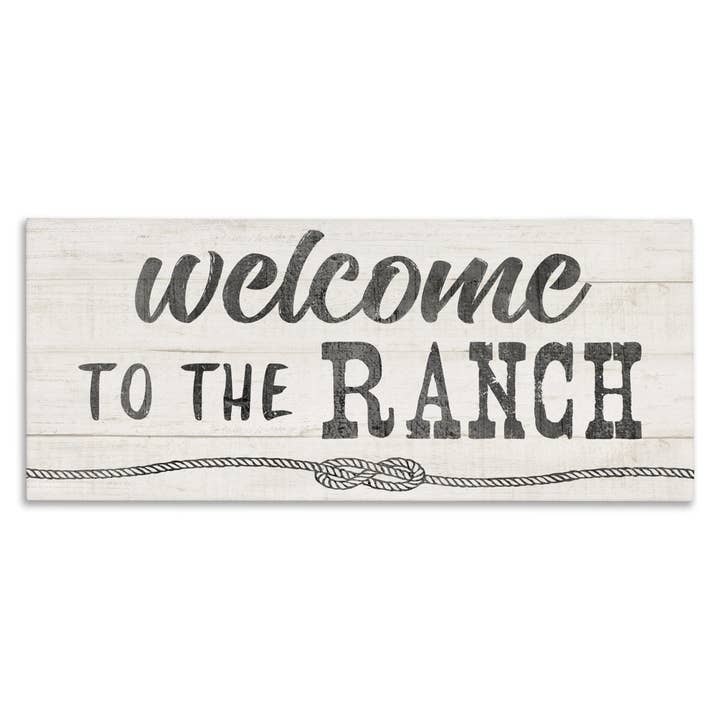 Stupell Industries - Wholesale Wall Sign - Welcome to the Ranch - Unframed Wall Art8