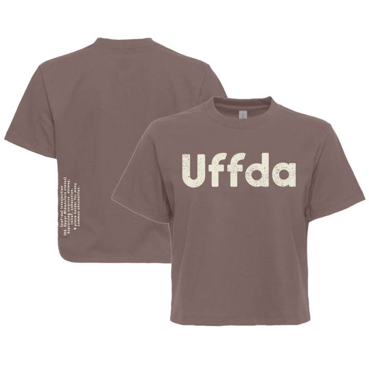 Uffda Definition Boxy Tee - Women's for wholesale by 218 Clothing + Gift