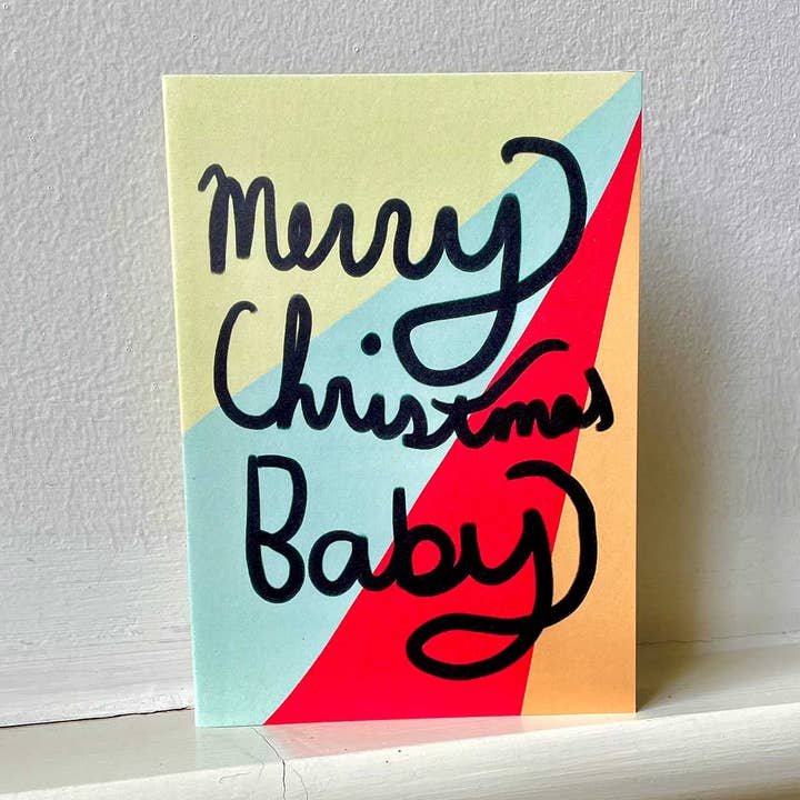 Tarjeta de Feliz Navidad, cariño para venta al por mayor de Nicola Rowlands