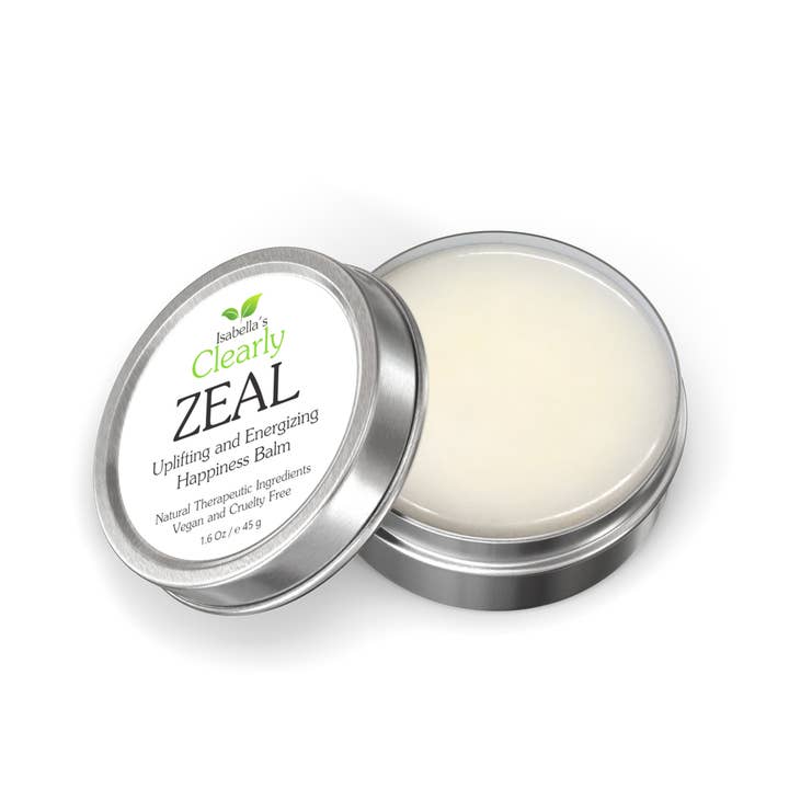Isabella's Clearly - Wholesale Aromatherapy Lotion/Oil - ZEAL, Happiness and Energy Boosting Aromatherapy Balm