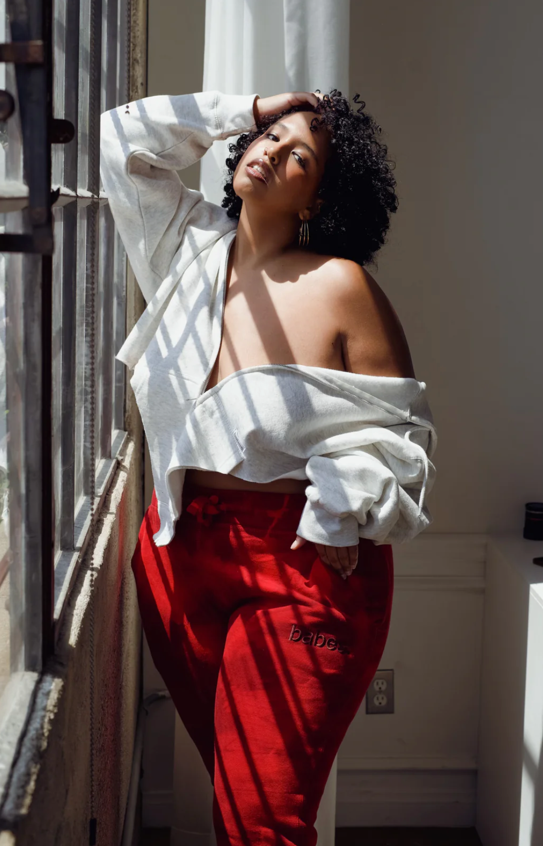 Babes - Wholesale Hoodie - Women's - LA Winter Hoodie (black)9