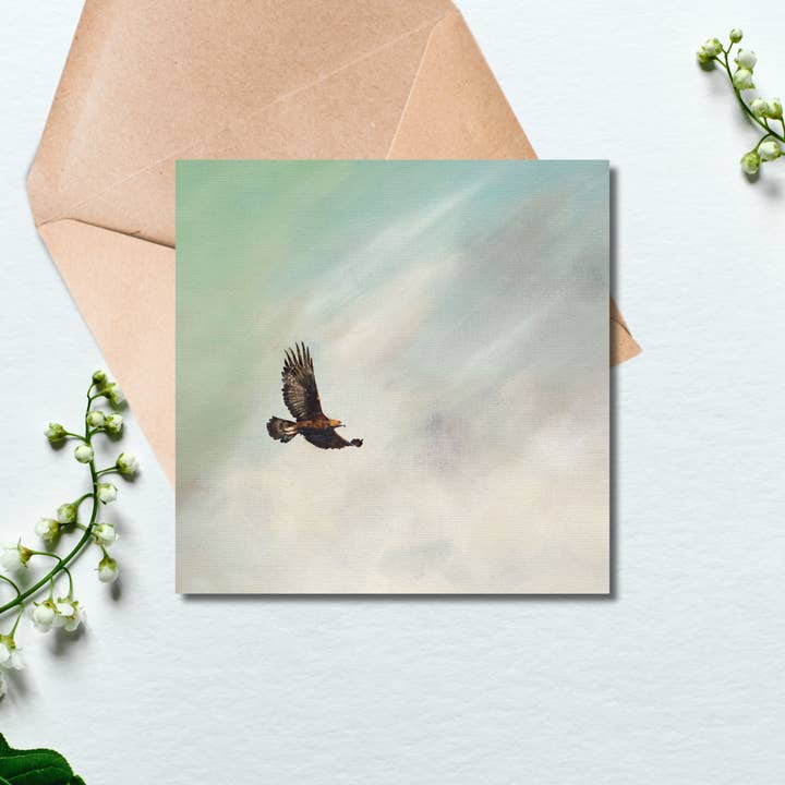 Portrait of Clouds – wholesale Everyday greeting card – Golden Eagle Greetings Card - Luxury Textured Cardstock2