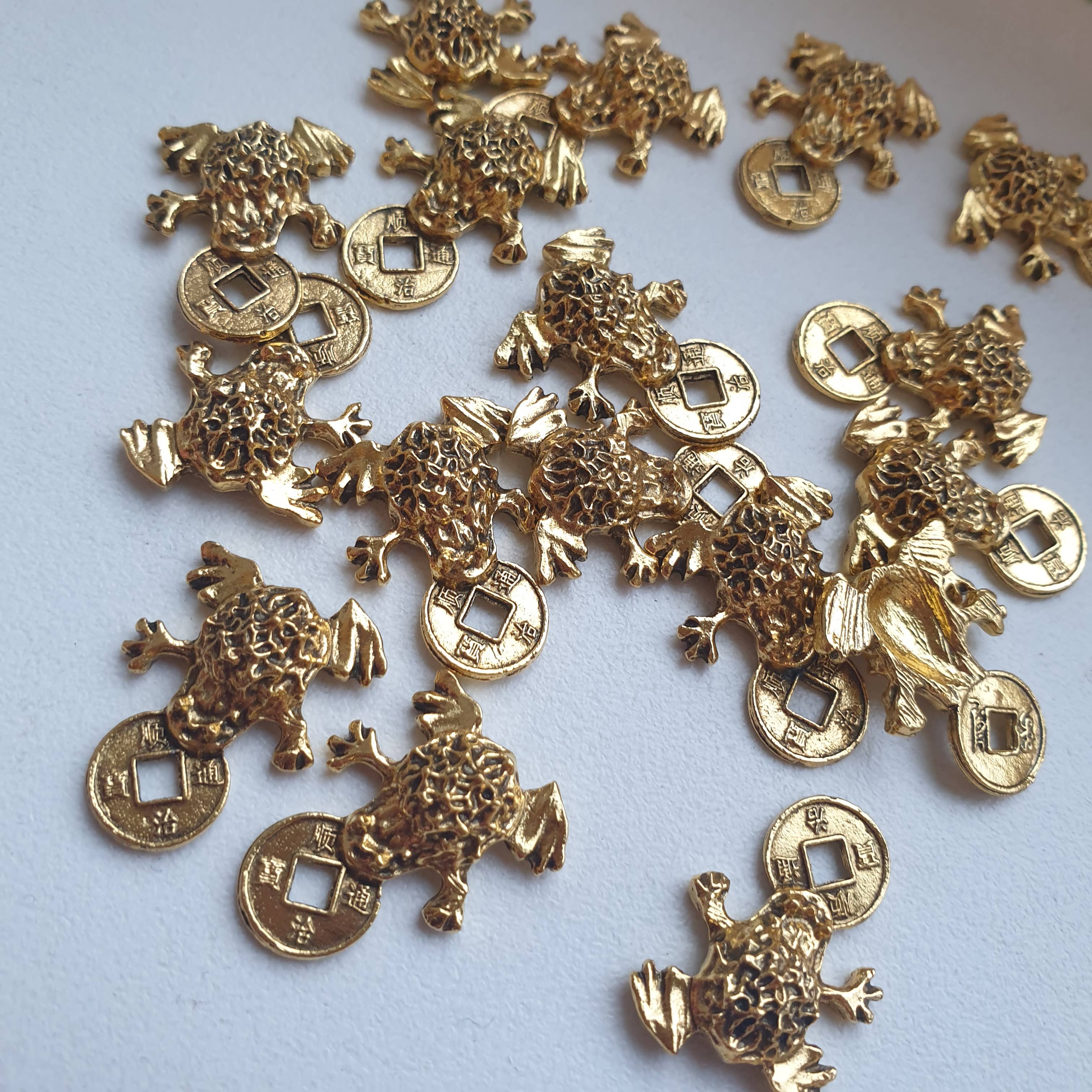 AmberLithuania – Moeda colecionável por atacado – sapo de dinheiro sapo walet0