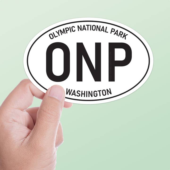 Sentinel Supply - Wholesale Sticker - Olympic National Park Sticker - Washington Decal7
