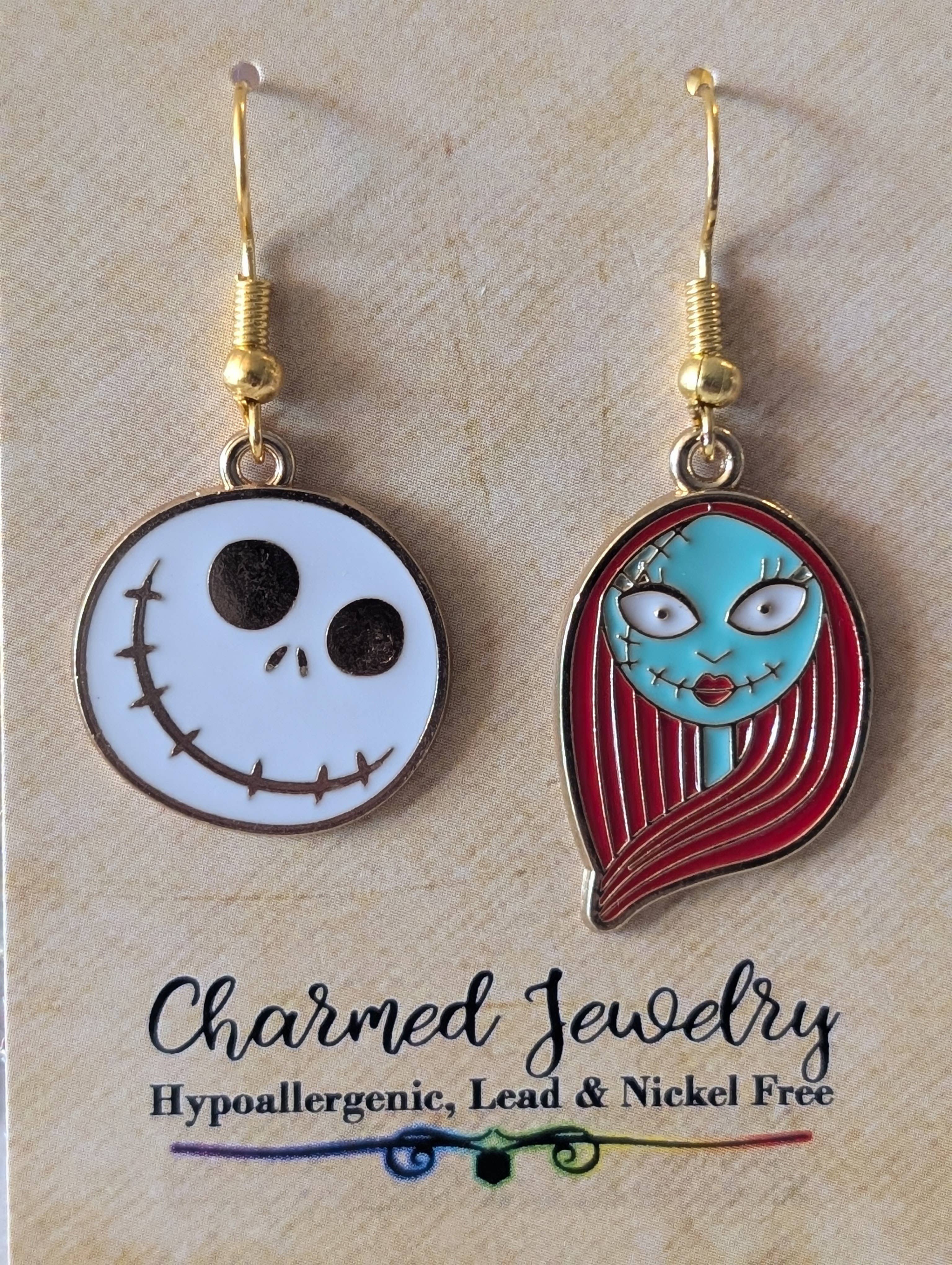 Con-Quest Crafts - Wholesale Charm/dangle bracelet - Nightmare Christmas Earrings, Necklaces & Zipper Pulls14