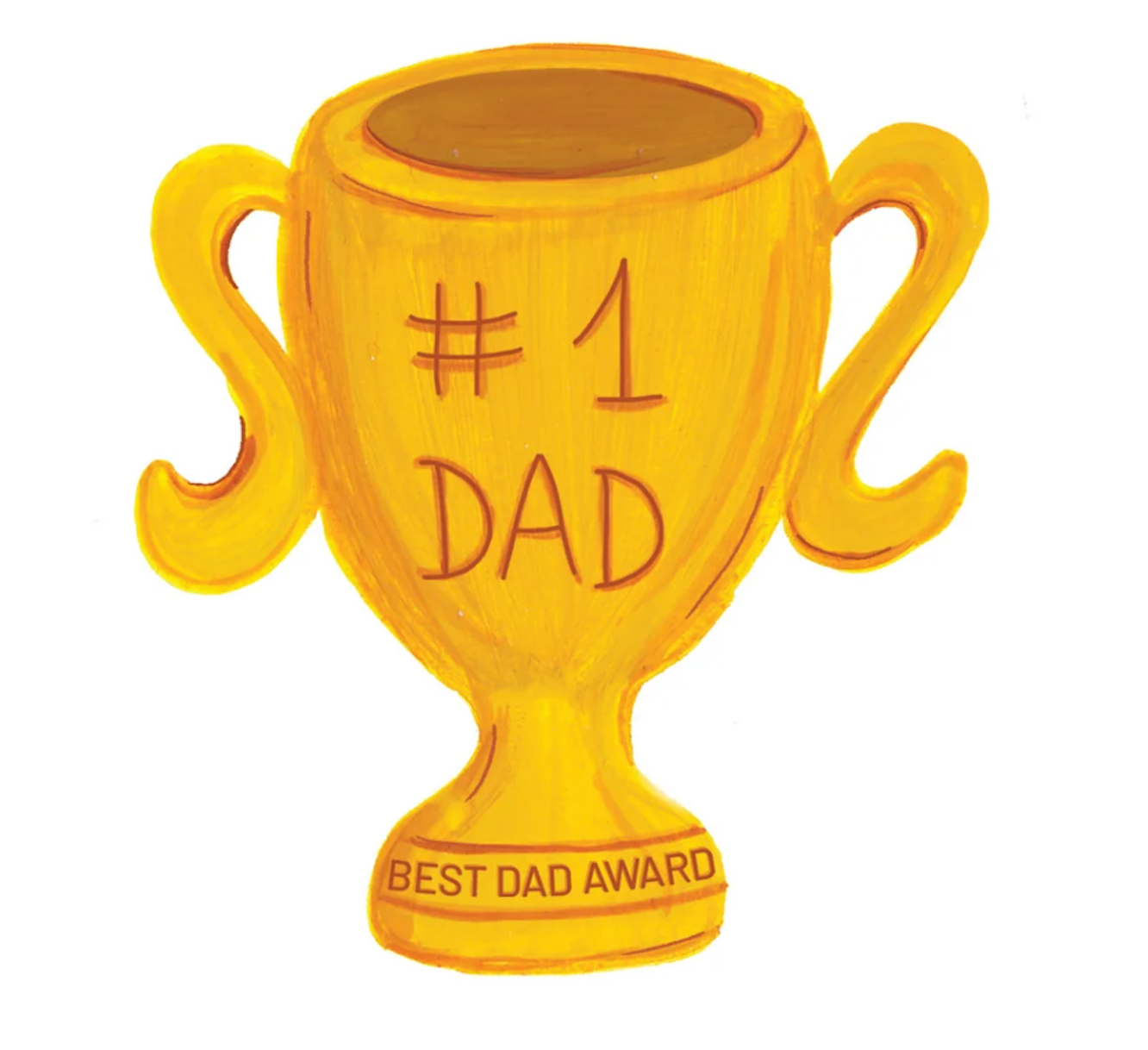Paige & Willow - Wholesale Father's Day Card - #1 Dad Card2