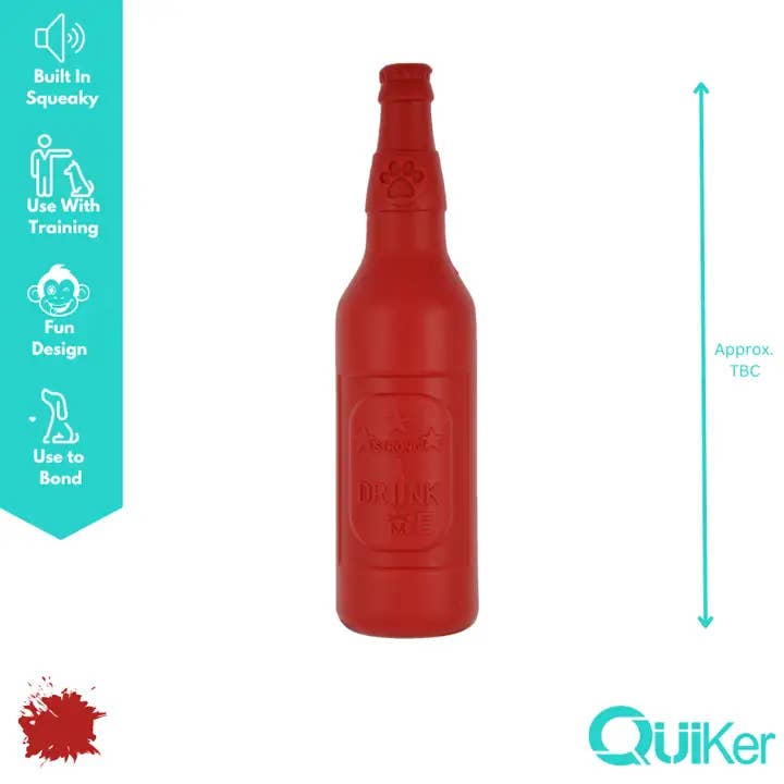 Quiker Pet Products - Wholesale Pet squeaky toy – Dog - Up to 26cm- Strong - Squeak & Float Dog Toy - 3 pack4