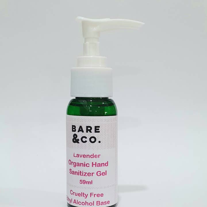 Bare & Co. - Wholesale Hand sanitiser - Hand Sanitiser Gel - Lavender (59ml)