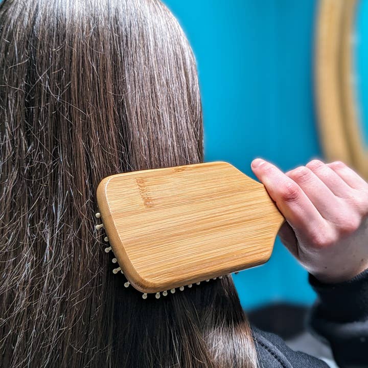 ecojiko - Wholesale Hair Brush/Comb - Bamboo Wooden Eco Friendly Paddle Hair Brush7