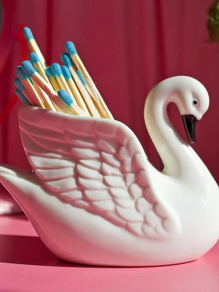 Swan Match Striker for wholesale by A Shop of Things